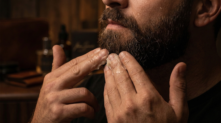 Balm Care baardverzorging routine 10 minuten